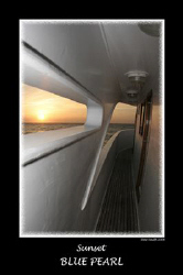 Sunset Mooring - Big Brother - Egypt. 10mm fisheye by Stew Smith 